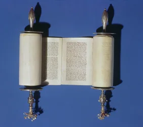 Miniatura del rollo de la Torá, 1765